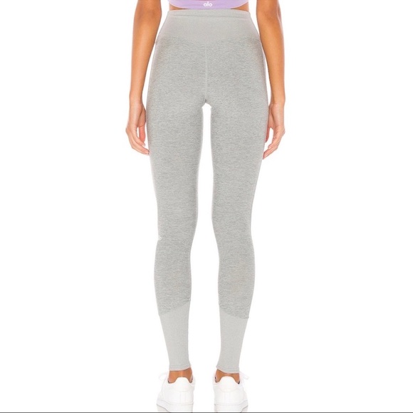 Alo 7/8 High-Waist Lounge Leggings - Picture 3 of 6